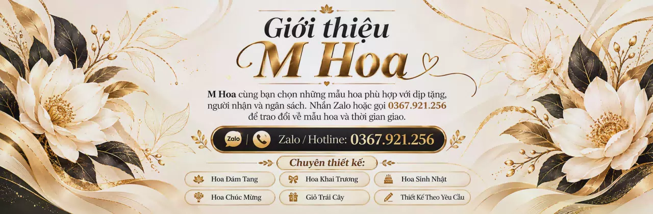 Ảnh bìa Shop hoa tươi Xã Khánh Lâm Cà Mau - Trao hoa đẹp, gửi điều thân thương
